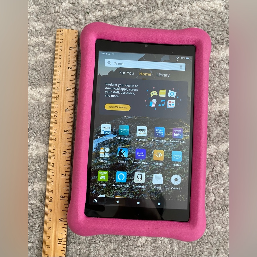 Amazon Fire HD8 32 GB with pink case
Model# L5S83A